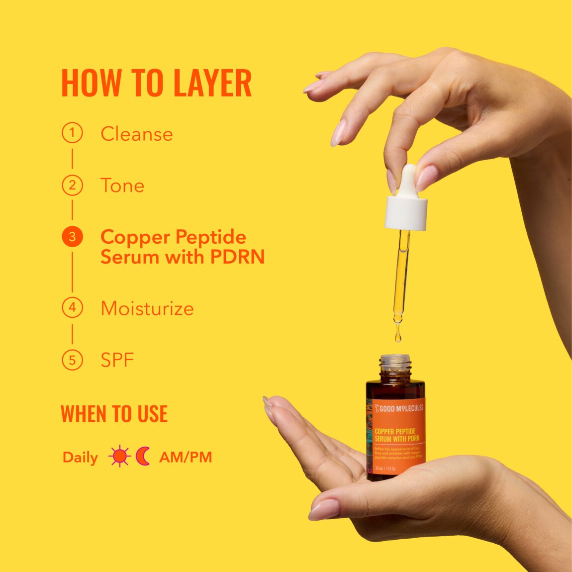 Good Molecules Copper Peptide Serum with PDRN 30ml alternative view 4.
